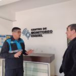 El Subsecretario Rubén Becerra realizó una recorrida por las dependencias policiales de Esquel
