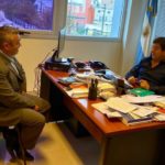 El ministro Iturrioz se reunió con el jefe de Fiscales de Puerto Madryn, Dr. Alex Williams